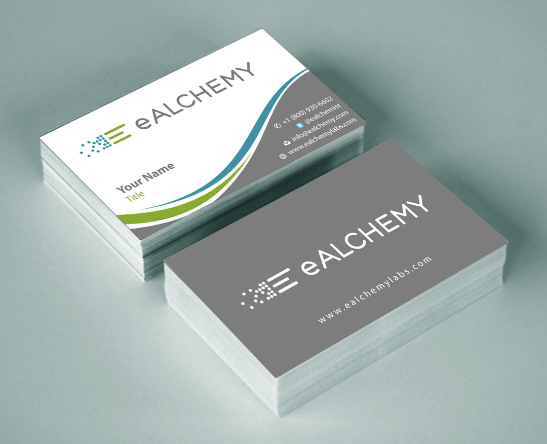 Business Card Design by Sbss for eAlchemy | Design #1775874