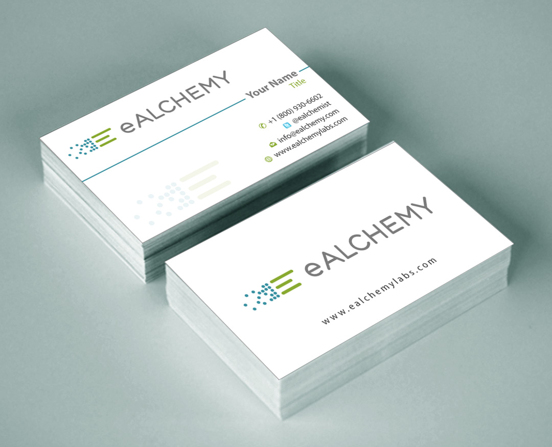 Business Card Design by Sbss for eAlchemy | Design #1775875