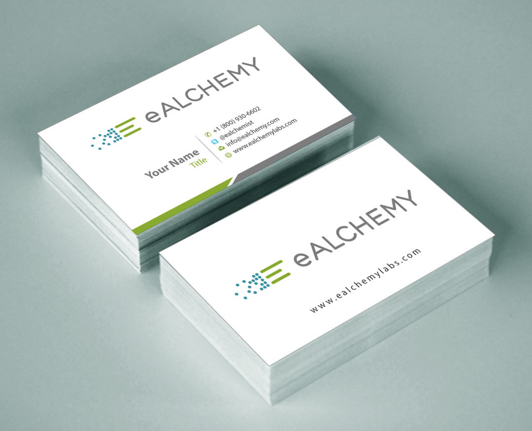 Business Card Design by Sbss for eAlchemy | Design #1775877