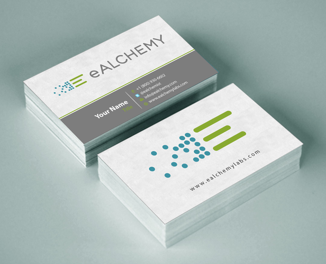 Business Card Design by Sbss for eAlchemy | Design #1775881