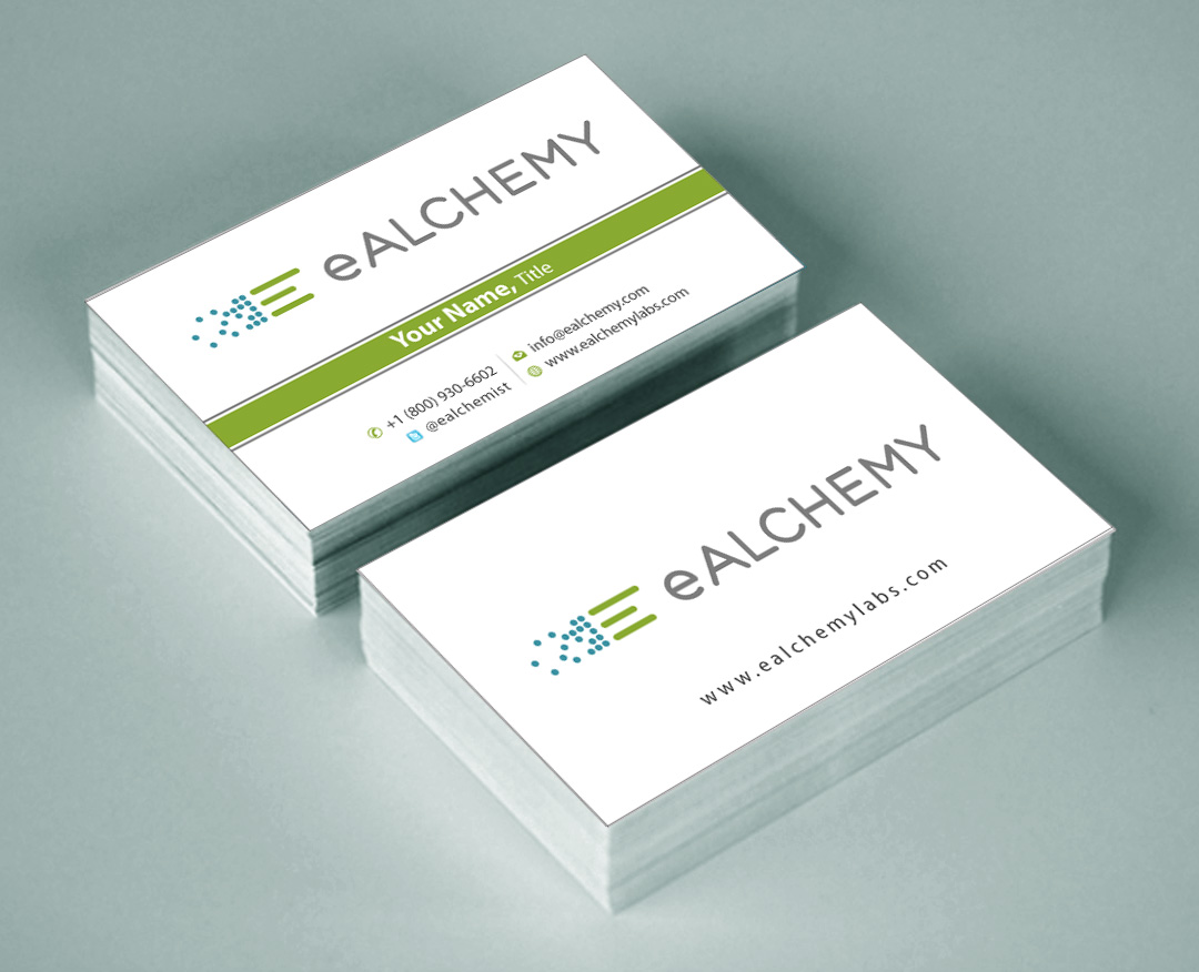 Business Card Design by Sbss for eAlchemy | Design #1775885