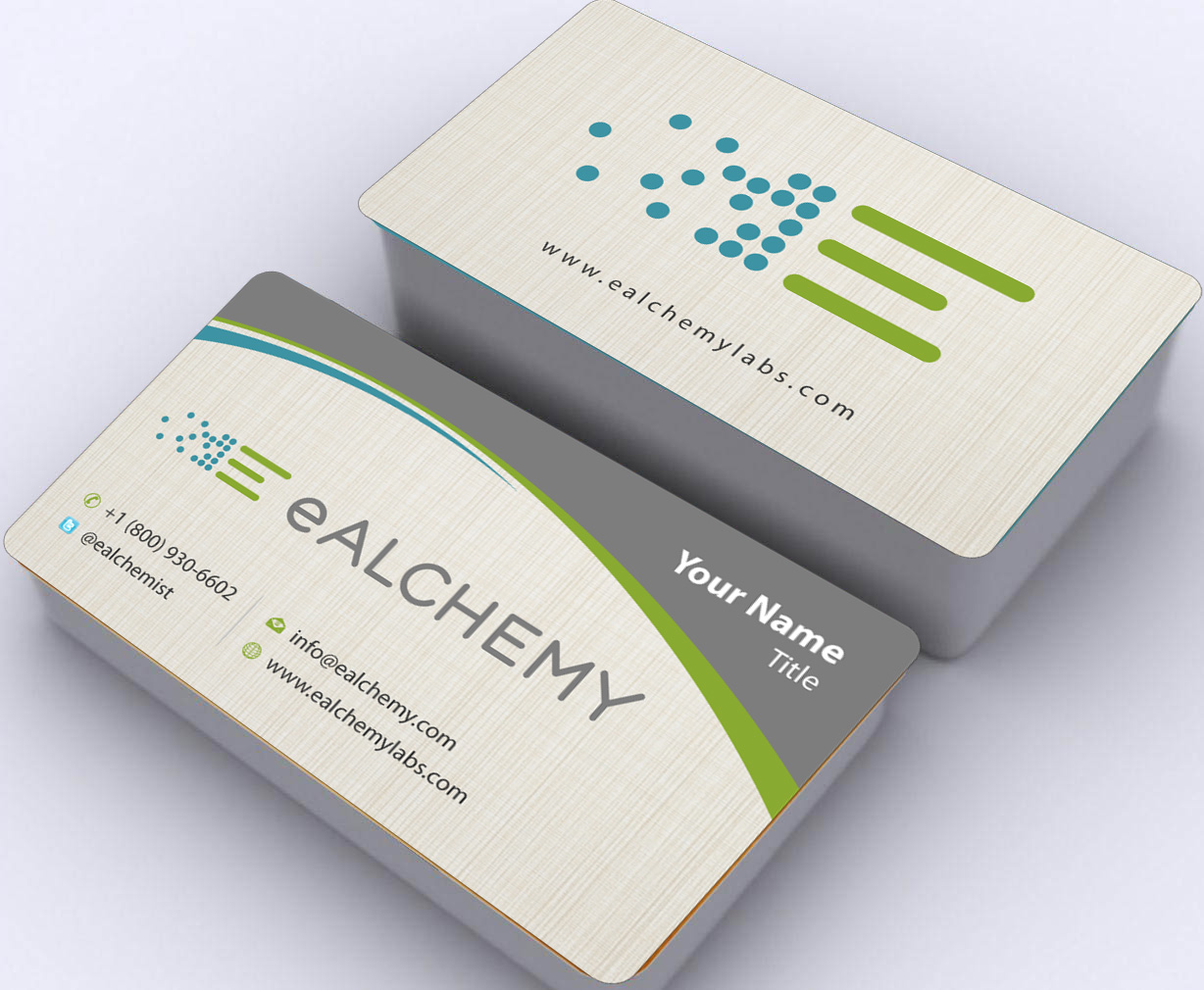 Business Card Design by Sbss for eAlchemy | Design #1775937