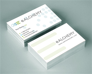 Business Card Design by Sbss for eAlchemy | Design: #1775963