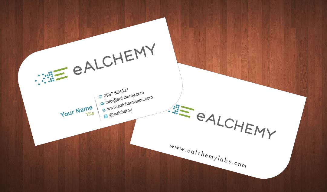 Business Card Design by Sbss for eAlchemy | Design #1776029