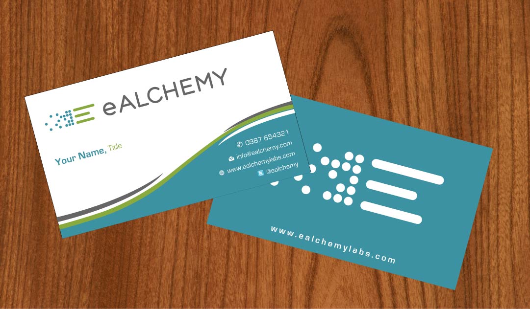 Business Card Design by Sbss for eAlchemy | Design #1776478