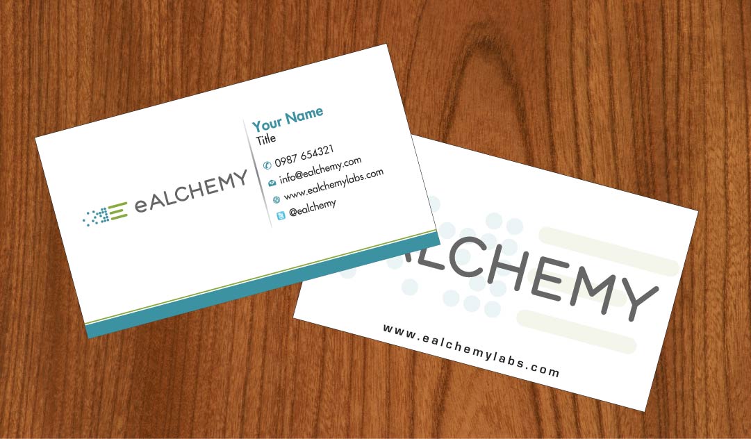 Business Card Design by Sbss for eAlchemy | Design #1776488