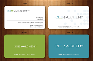 Diseño de Tarjeta de Presentación por Sbss para eAlchemy | Diseño: #1776534