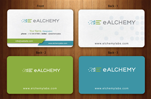 Diseño de Tarjeta de Presentación por Sbss para eAlchemy | Diseño: #1776852