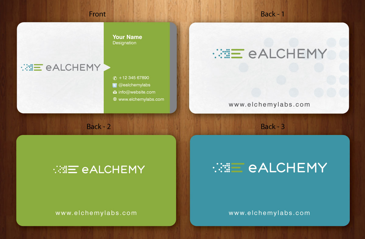 Diseño de Tarjeta de Presentación por Sbss para eAlchemy | Diseño #1776866