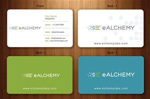 Diseño de Tarjeta de Presentación por Sbss para eAlchemy | Diseño: #1776876