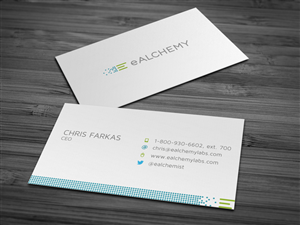 Diseño de Tarjeta de Presentación por HYPdesign para eAlchemy | Diseño: #1771663