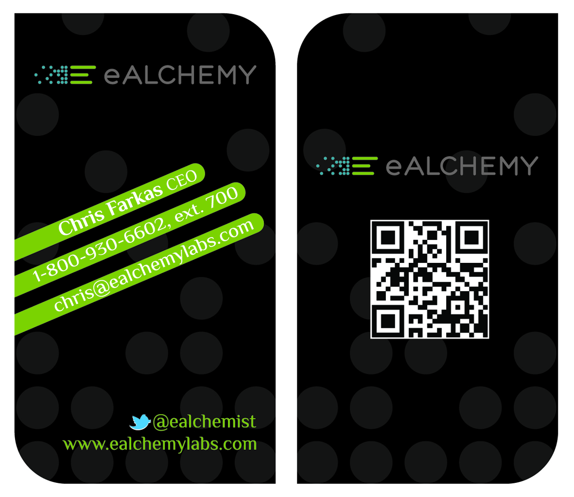 Business Card Design by Emaar Creations for eAlchemy | Design #1776898