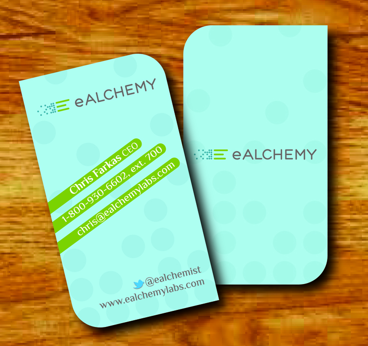 Business Card Design by Emaar Creations for eAlchemy | Design #1781452