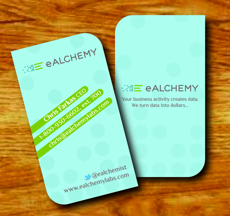 Business Card Design by Emaar Creations for eAlchemy | Design #1781481