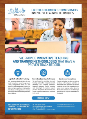 Tuition Company Flyer Design  | Flyer Design by Artcher