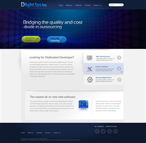 Web Design by keksi for this project | Design: #366037