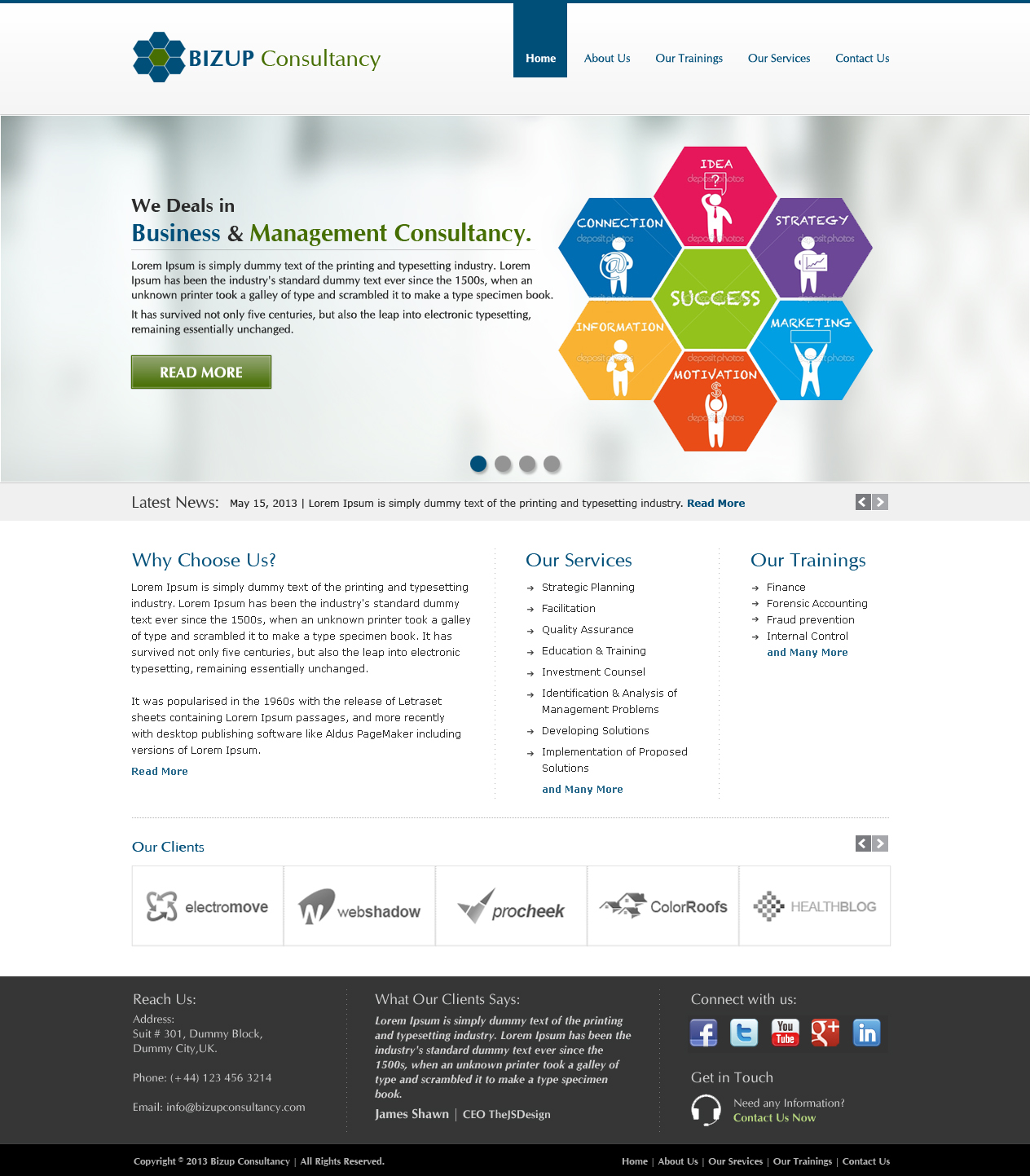 Web Design by Kreative Ideaz for this project | Design #1809767