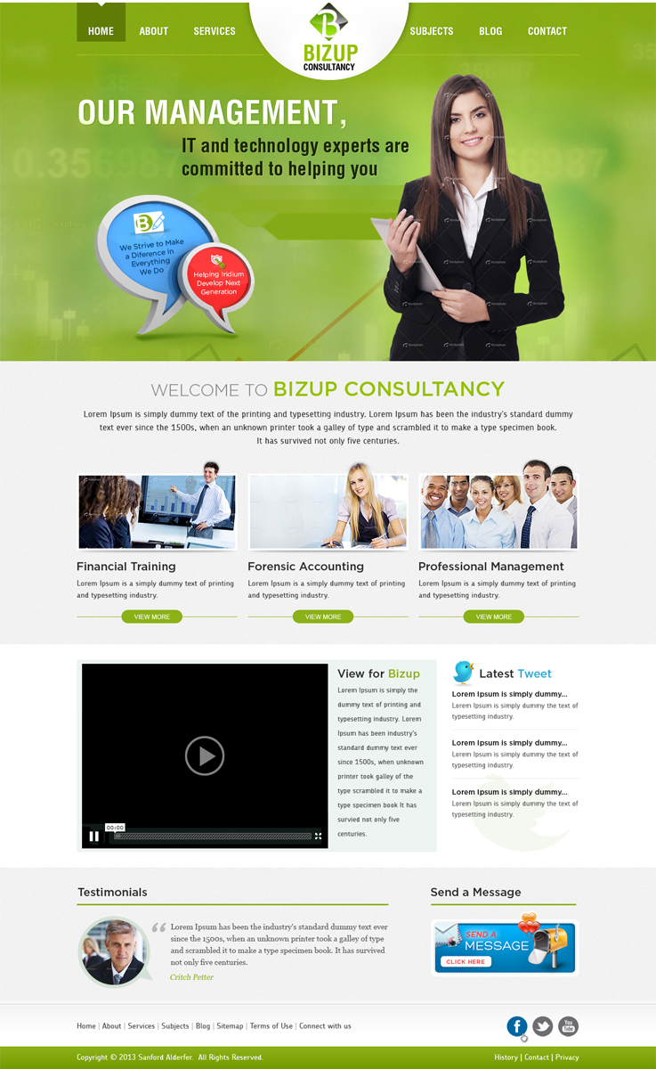 Web Design by Mayank Patel for this project | Design #1793415