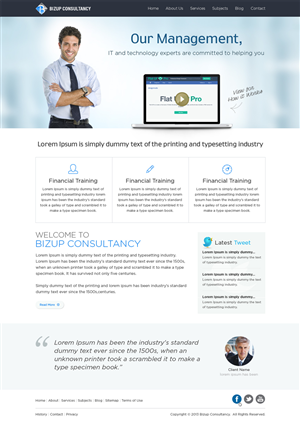 Web Design by Mayank Patel for this project | Design: #1811934