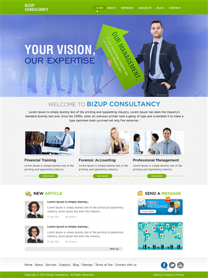 Web Design by Mayank Patel for this project | Design: #1819565