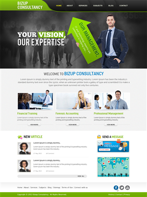 Web Design by Mayank Patel for this project | Design: #1819573