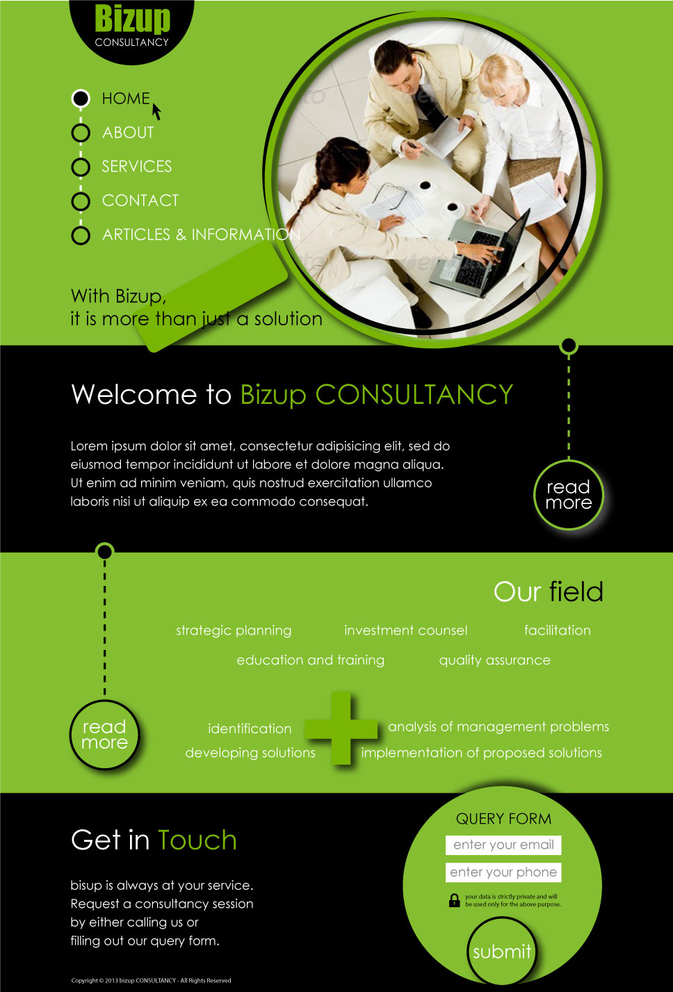 Web Design by Dzains for this project | Design #1818437