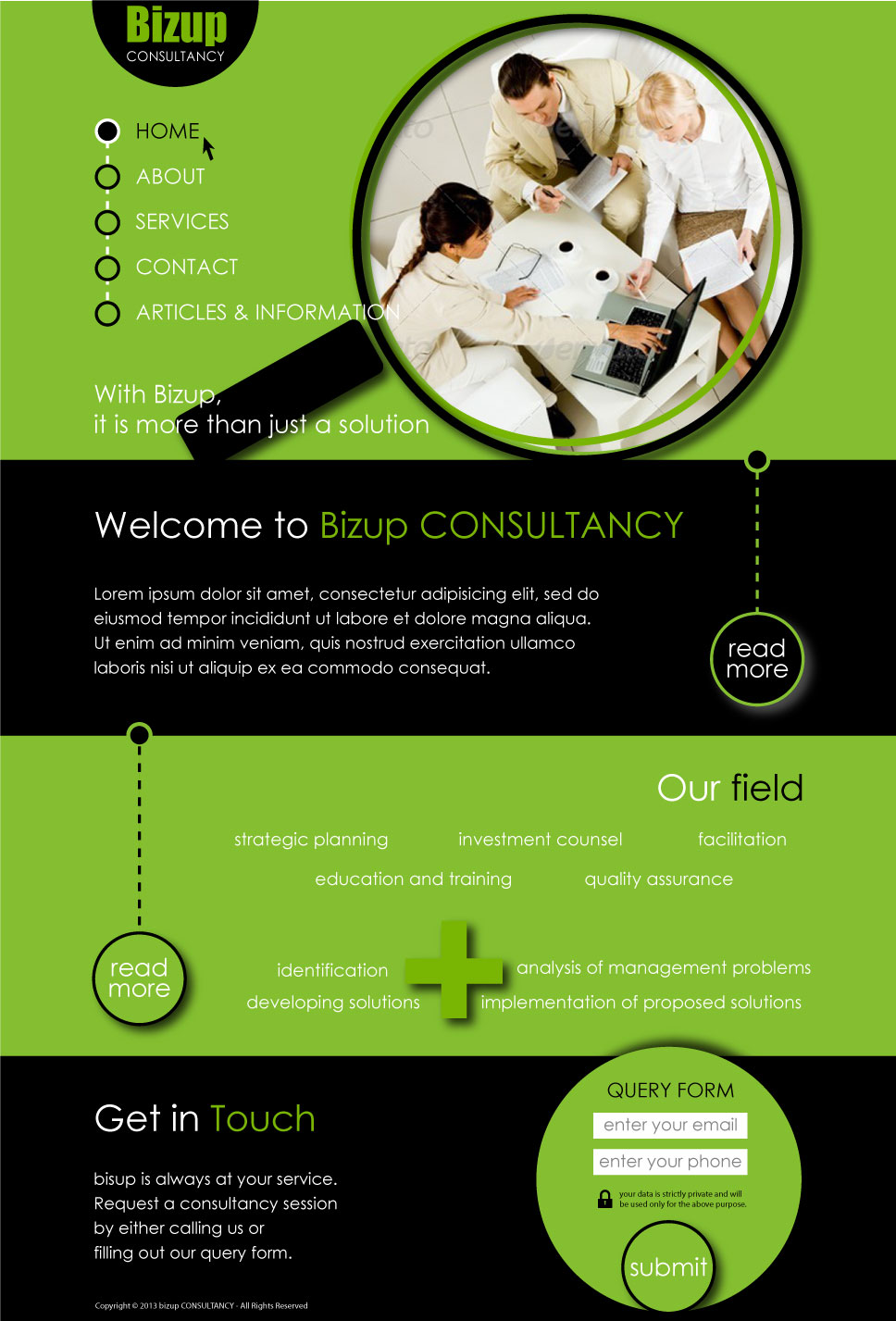 Web Design by Dzains for this project | Design #1818461