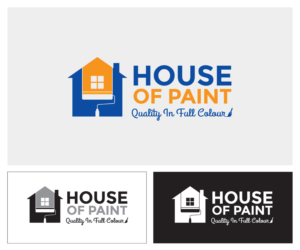 Logo Design by Ronald Stevens CGD for House of Paint | Design: #6959123