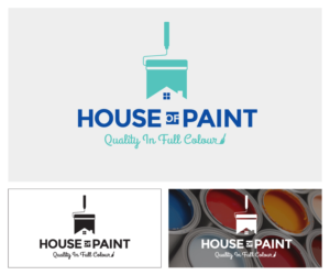 Logo Design by Ronald Stevens CGD for House of Paint | Design: #6961448