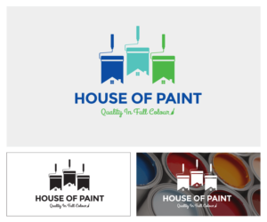 Logo Design by Ronald Stevens CGD for House of Paint | Design: #6961454