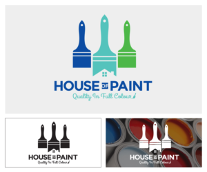 Logo Design by Ronald Stevens CGD for House of Paint | Design: #6961697