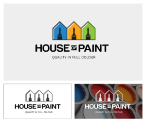 Logo Design by Ronald Stevens CGD for House of Paint | Design: #6961699