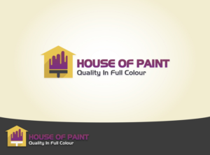 Logo Design by Djuksi Design for House of Paint | Design: #6860480