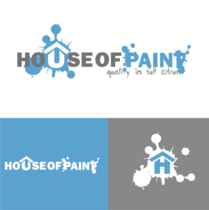 Logo-Design von Simple Design &amp; Print für House of Paint | Design #6897606