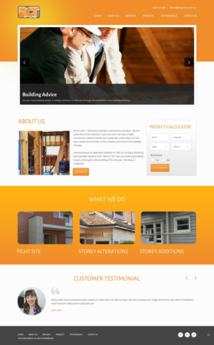 Web Design by pb for BCT Group  | Design: #6872944