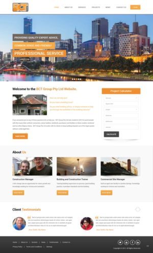 Web Design by pb for BCT Group  | Design: #6872948