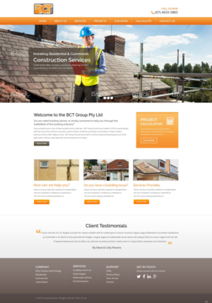 Web Design by pb for BCT Group  | Design: #6872950