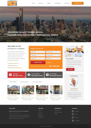 Web Design by pb for BCT Group  | Design: #6881576