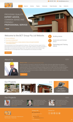 Web Design by pb for BCT Group  | Design: #6881577
