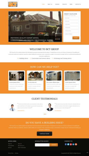 Web Design by pb for BCT Group  | Design: #6881579