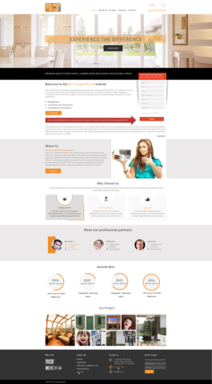 Web Design by debdesign for BCT Group  | Design: #6913971