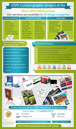 Diseño de Flyer por ESolz Technologies para este proyecto | Diseño #1834610