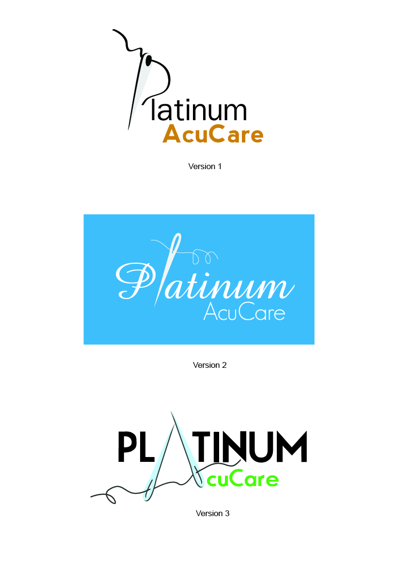 Logo Design by ColorWebWorld for Platinum AcuCare, LLC | Design #380416