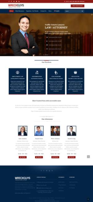 Web Design par Designing Fever pour ce projet | Design #6873501