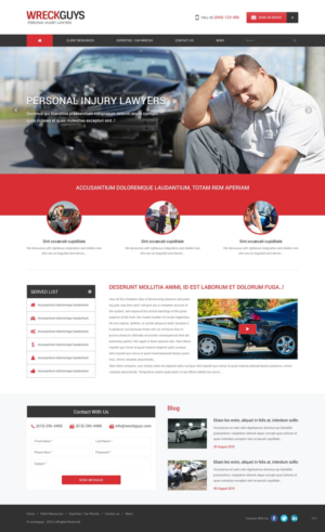 Web Design by pb for this project | Design: #6874837