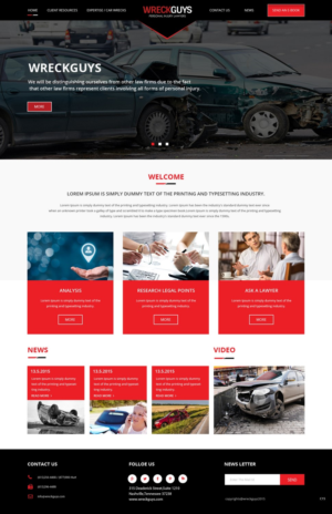 Web Design by pb for this project | Design: #6874840
