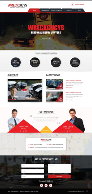 Web Design by pb for this project | Design: #6881653