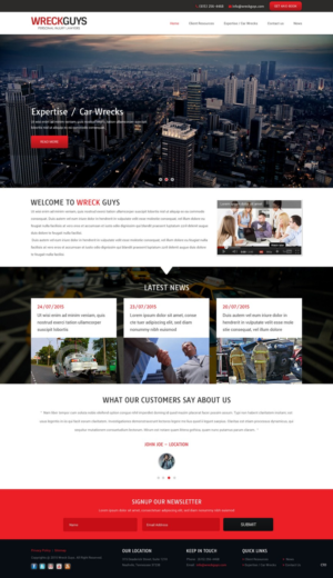 Web Design by pb for this project | Design: #6881654