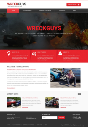 Web Design by pb for this project | Design: #6881657