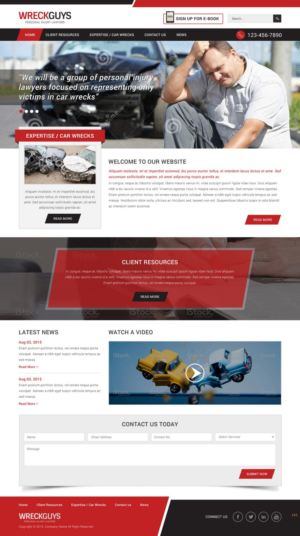 Web Design by pb for this project | Design: #6881658